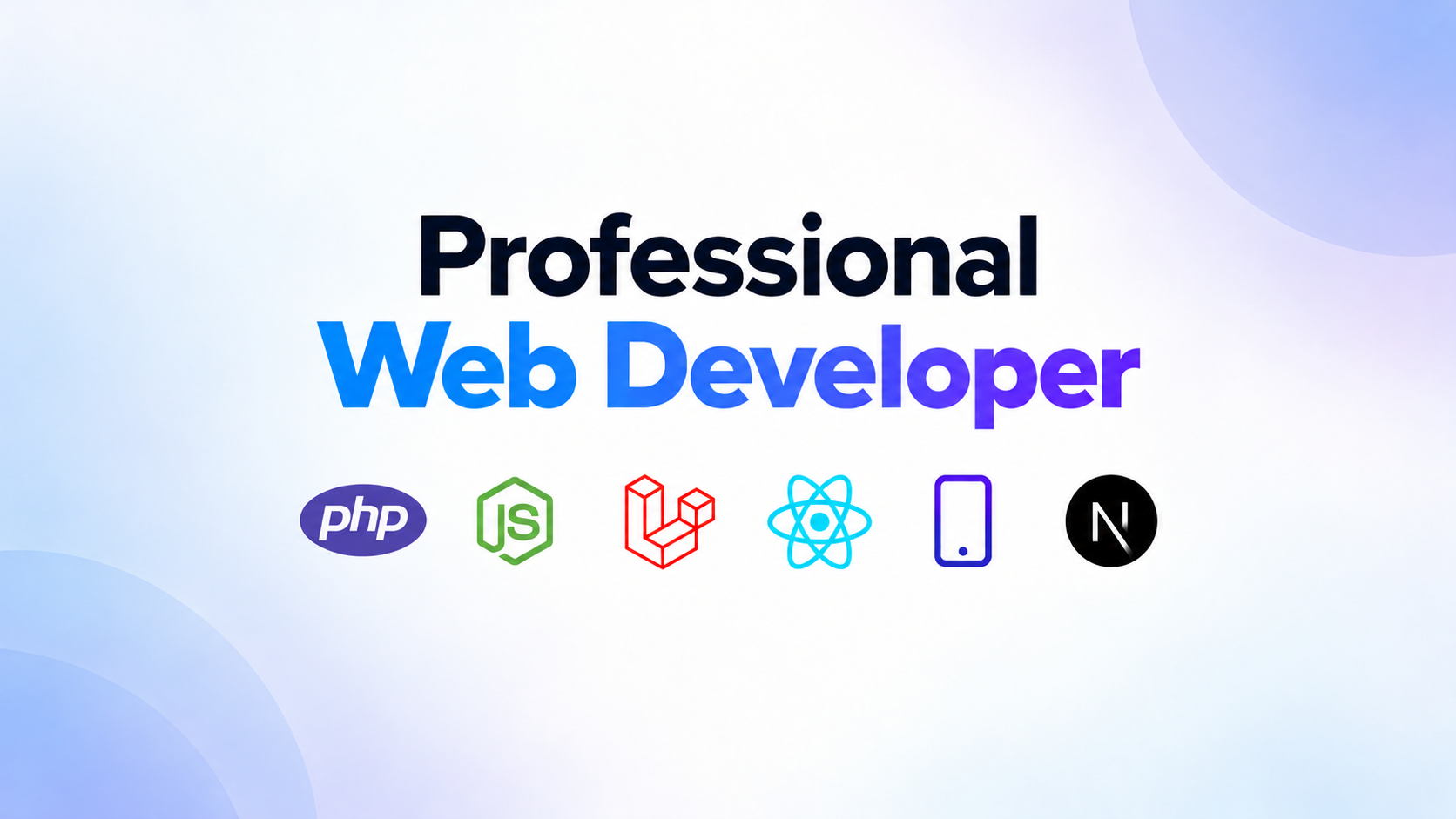 Professional Web Developer (Online)