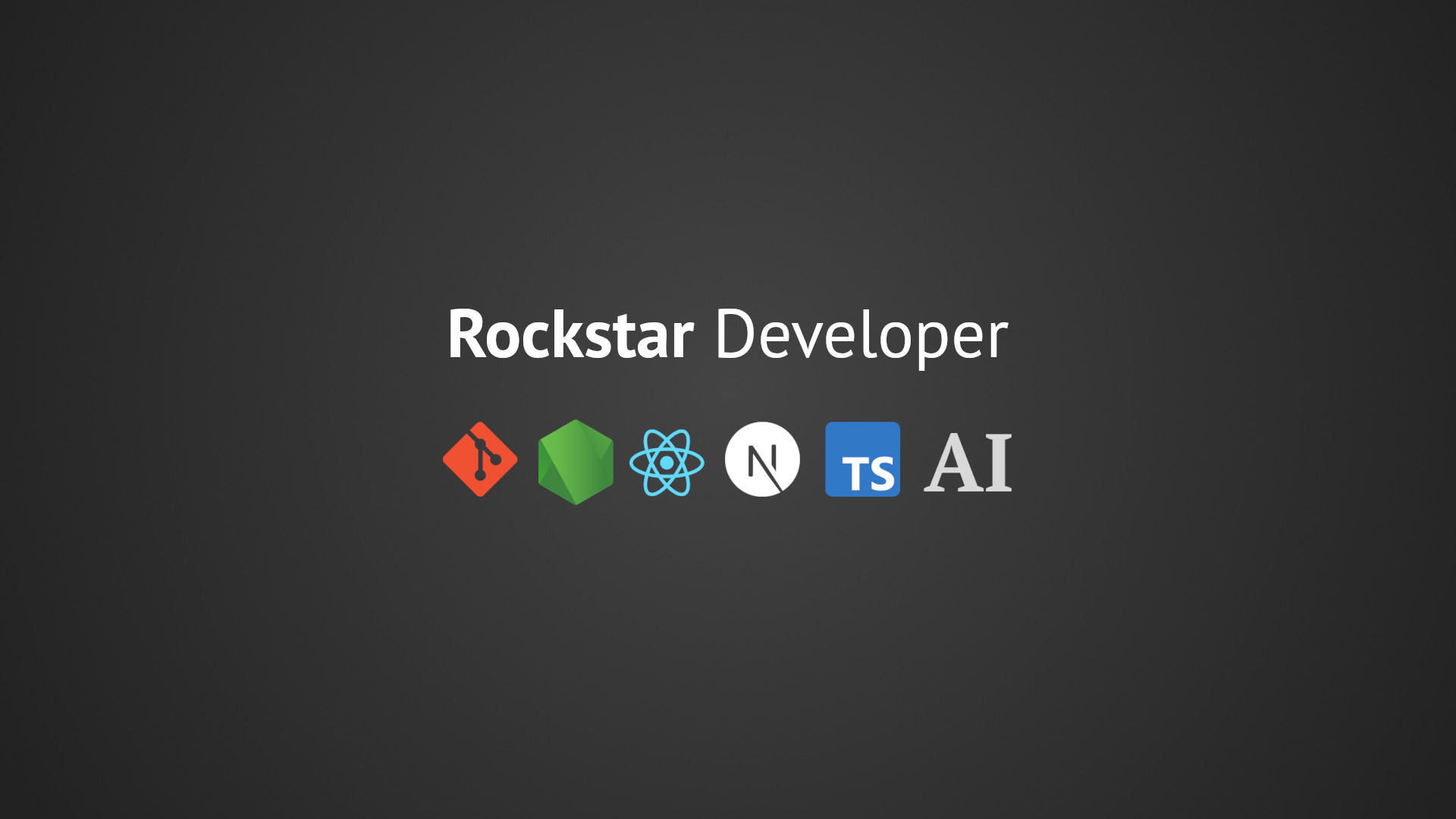 Rockstar Developer