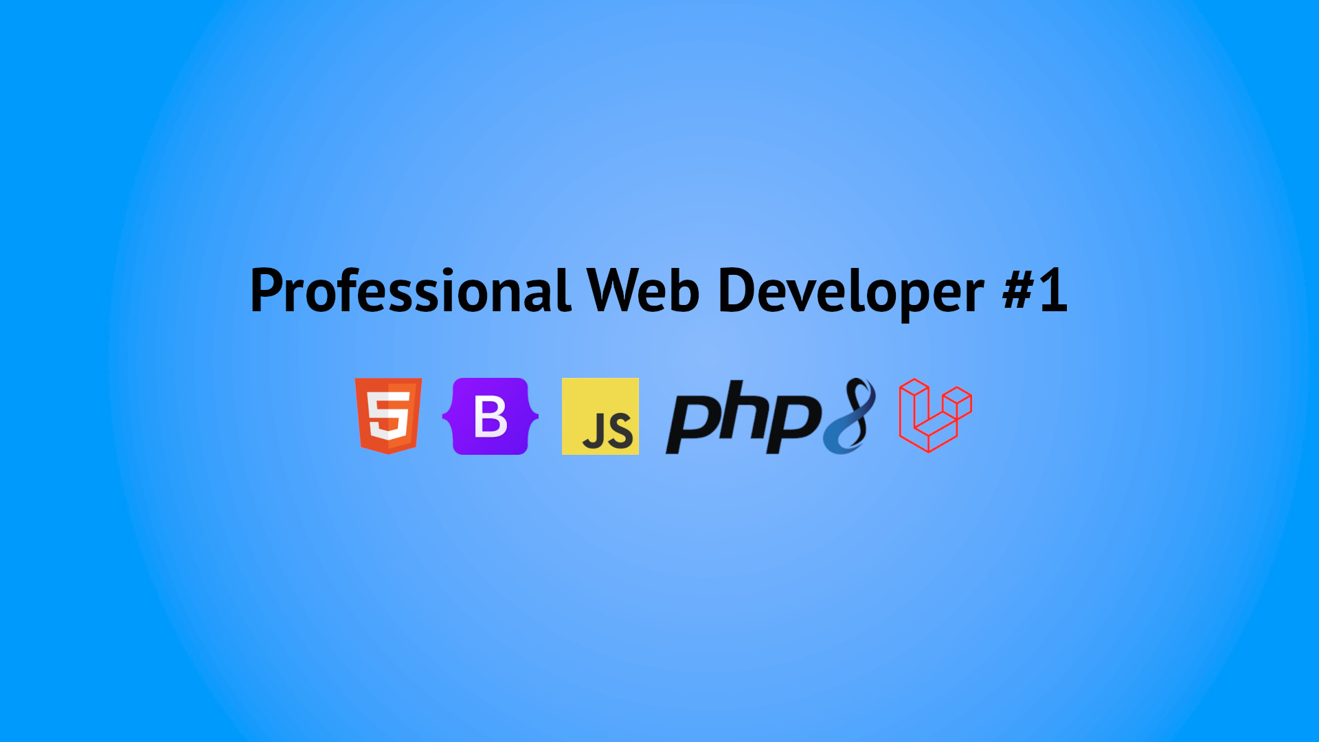 Professional Web Developer 1 (Online)